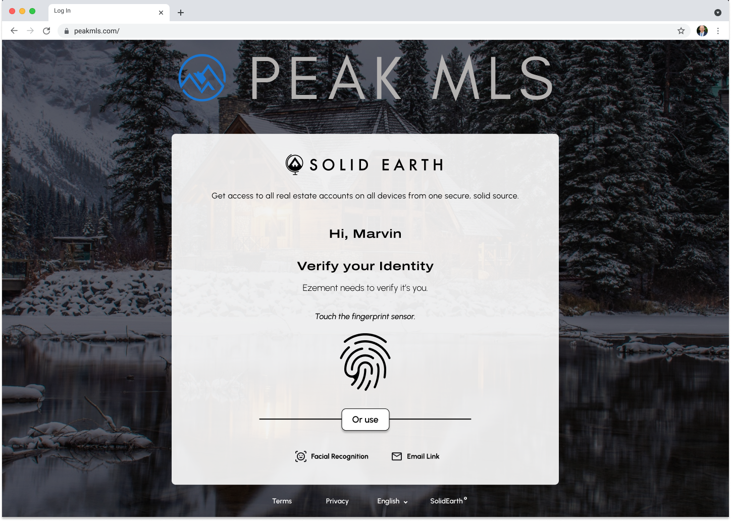 Verify ID Fingerprint